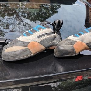 Scarpa climbing shoes